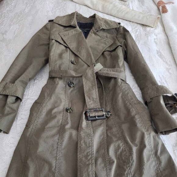 Banana Republic Jackets & Blazers - Banana Republic Trench Coat - Olive Green